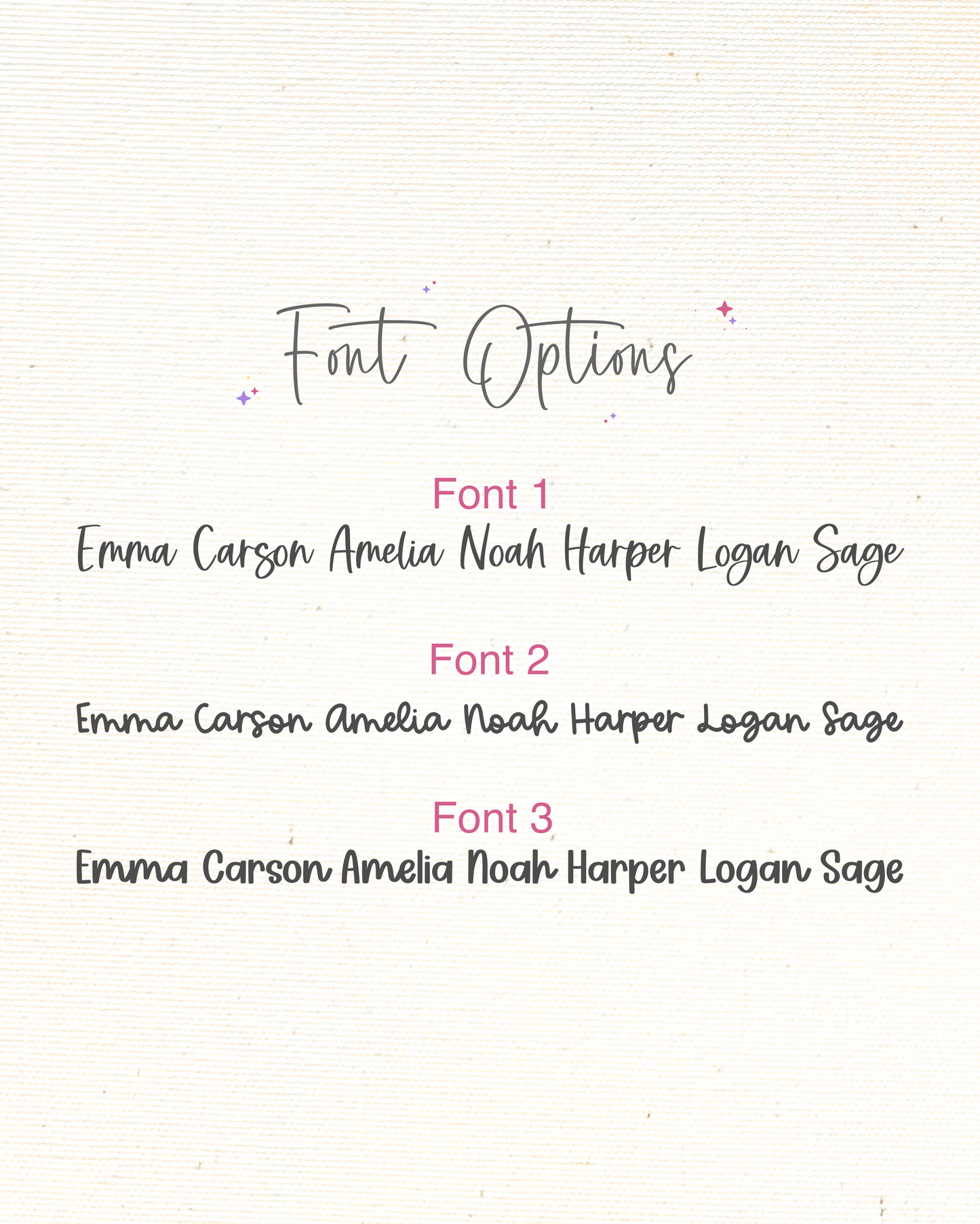 Daisy Desk Name Sign