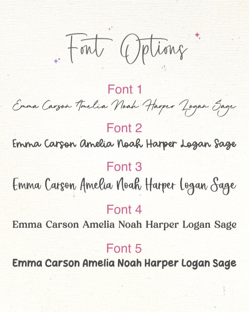 Scallop Baby Name Plaque with Bow