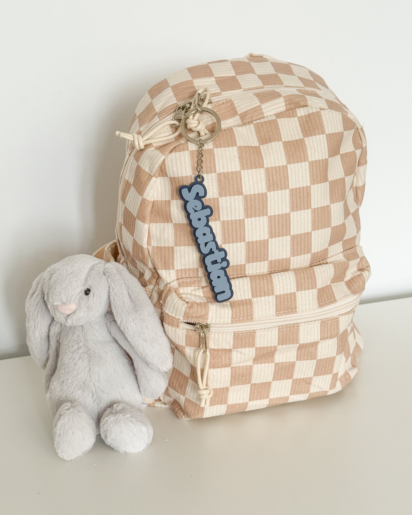 Kids Backpack Tag Keychain