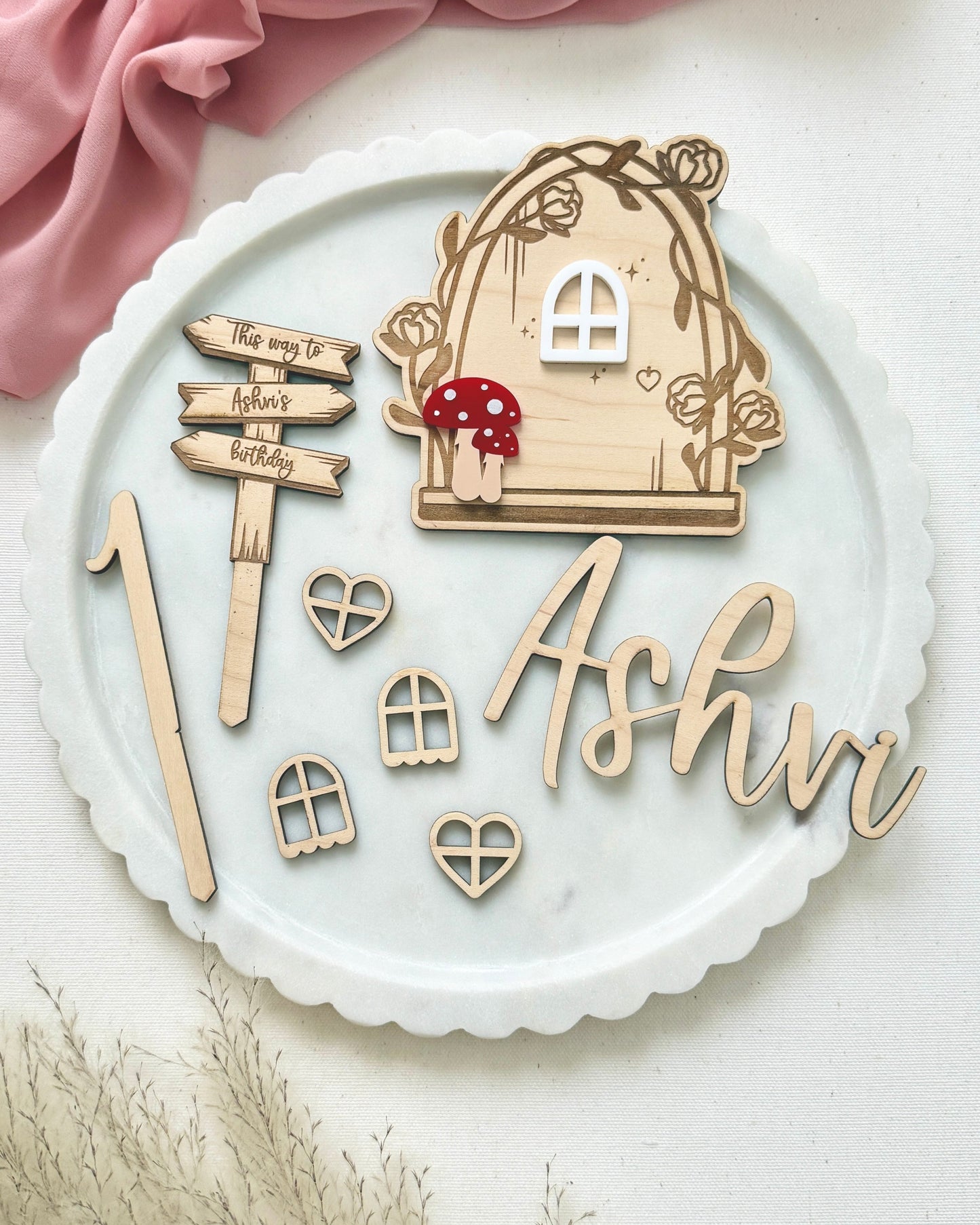 Fairy Cake Topper Set