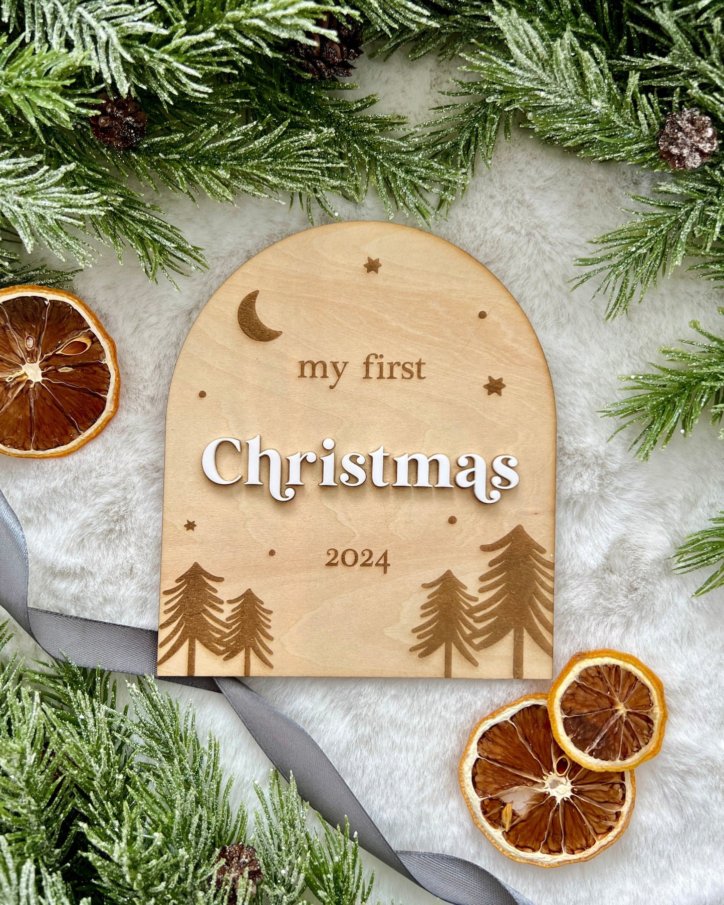 My First Christmas Sign