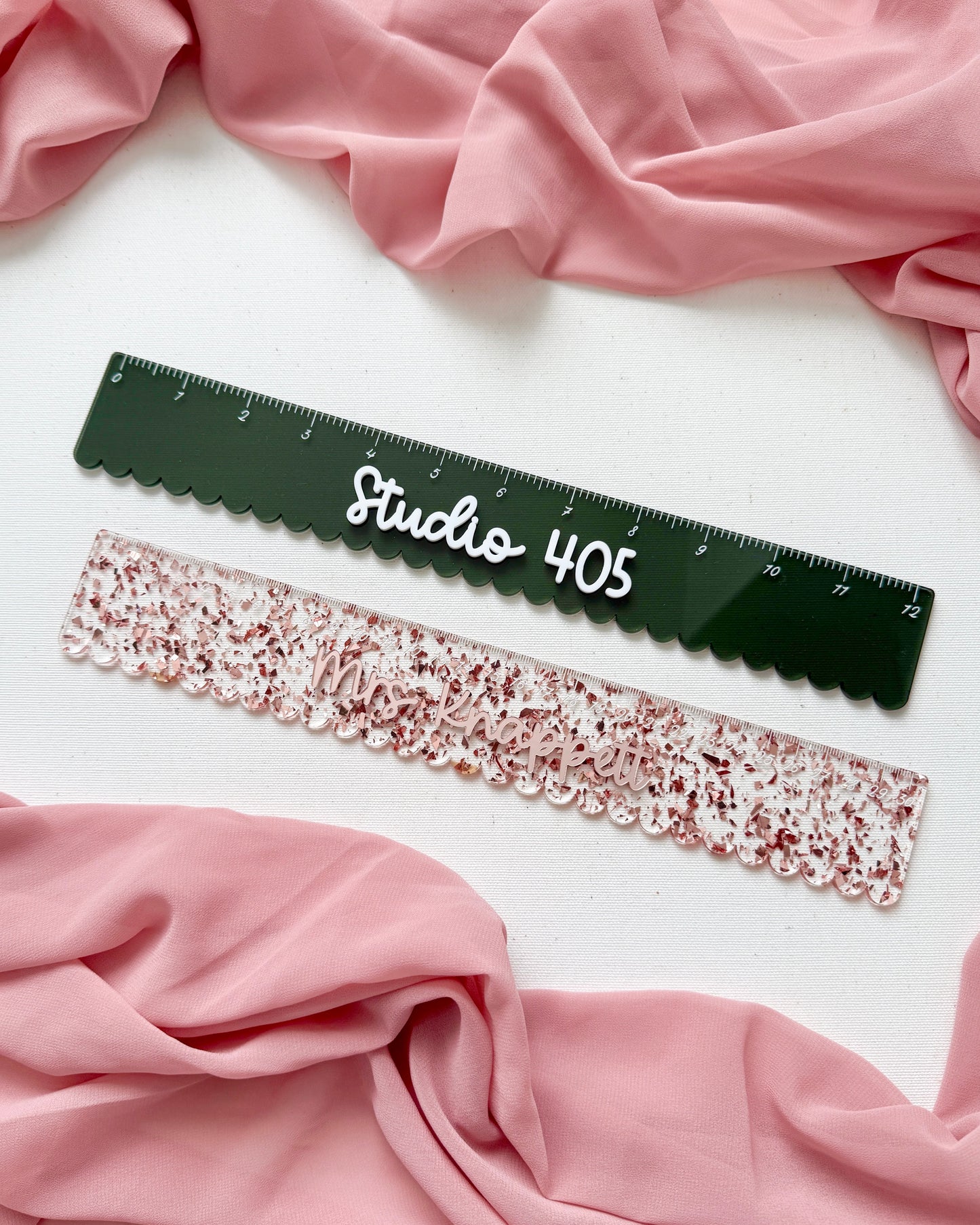 Personalized Scallop Ruler
