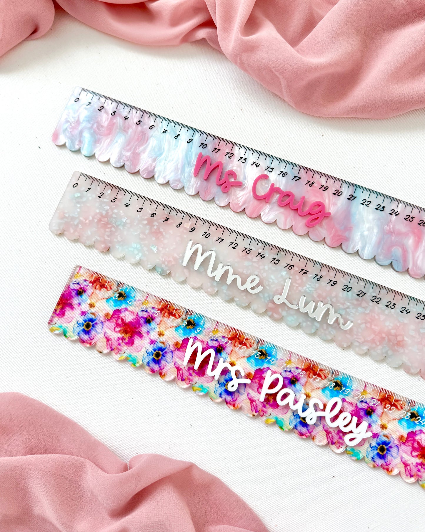 Personalized Scallop Ruler