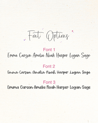 Daisy Desk Name Sign