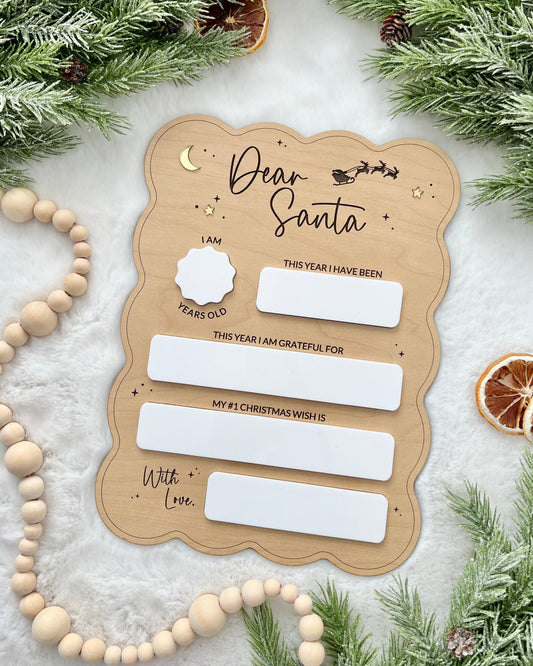 Dear Santa Sign