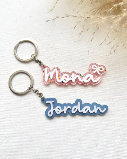 Kids Backpack Tag Keychain