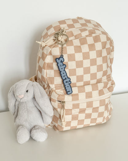 Kids Backpack Tag Keychain