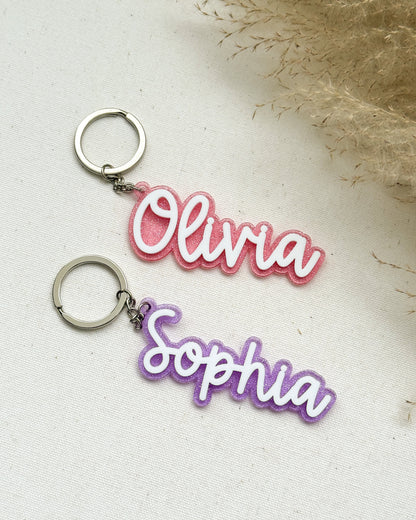Kids Backpack Tag Keychain