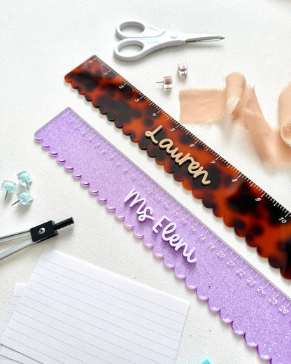 Personalized Scallop Ruler