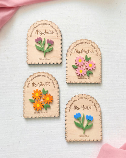 Arch Shape Teacher Appreciation Magnet