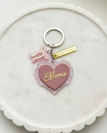 Mom Cushion Custom Keychain
