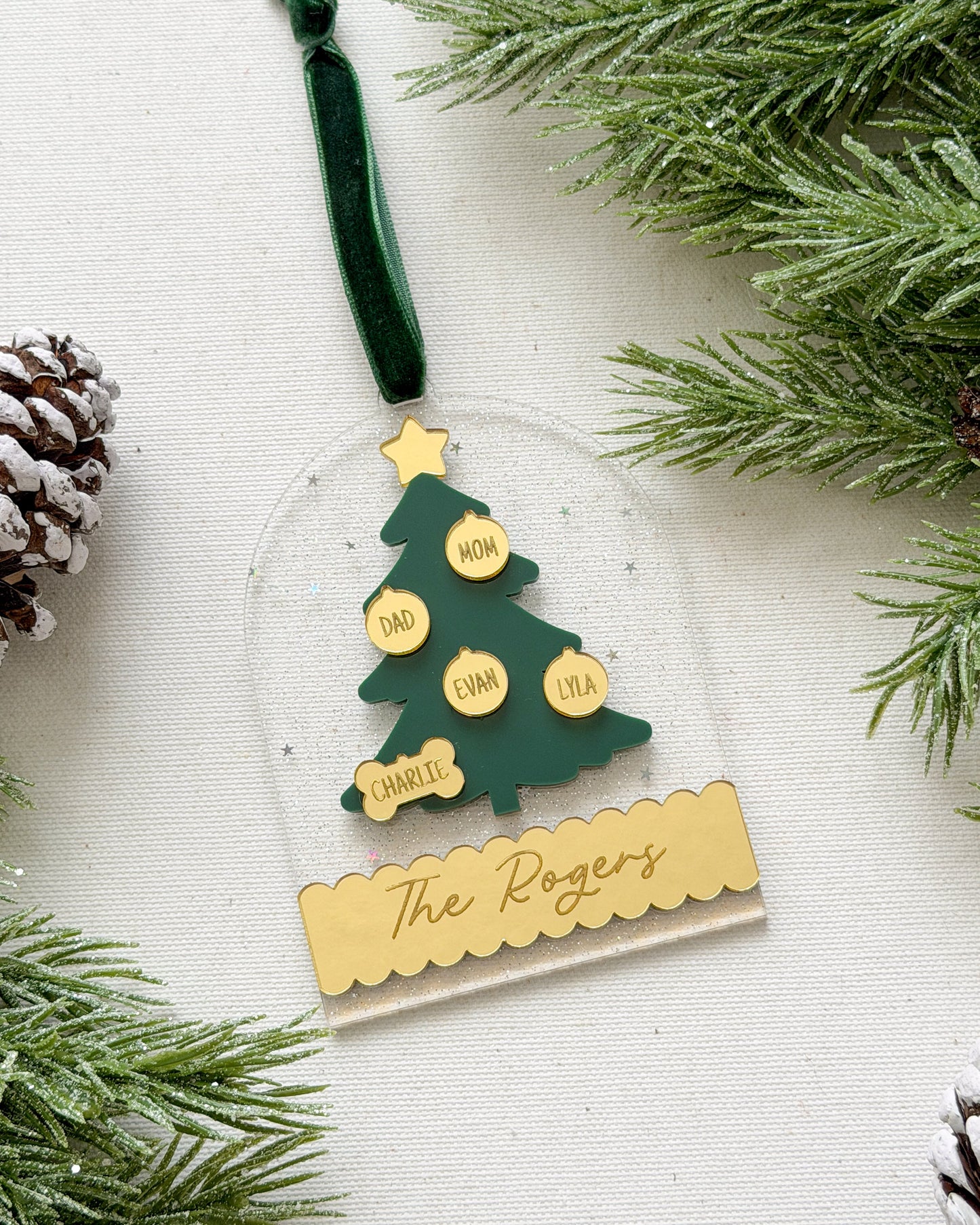 Our Family Christmas Tree Ornament