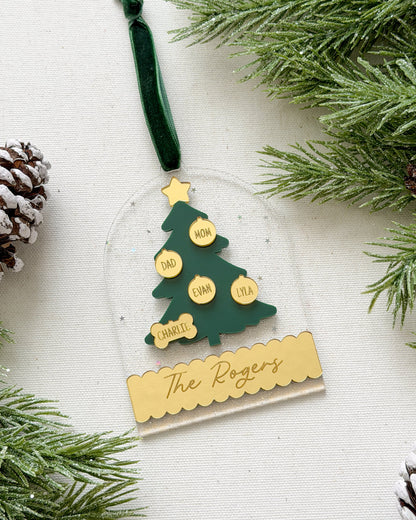 Our Family Christmas Tree Ornament