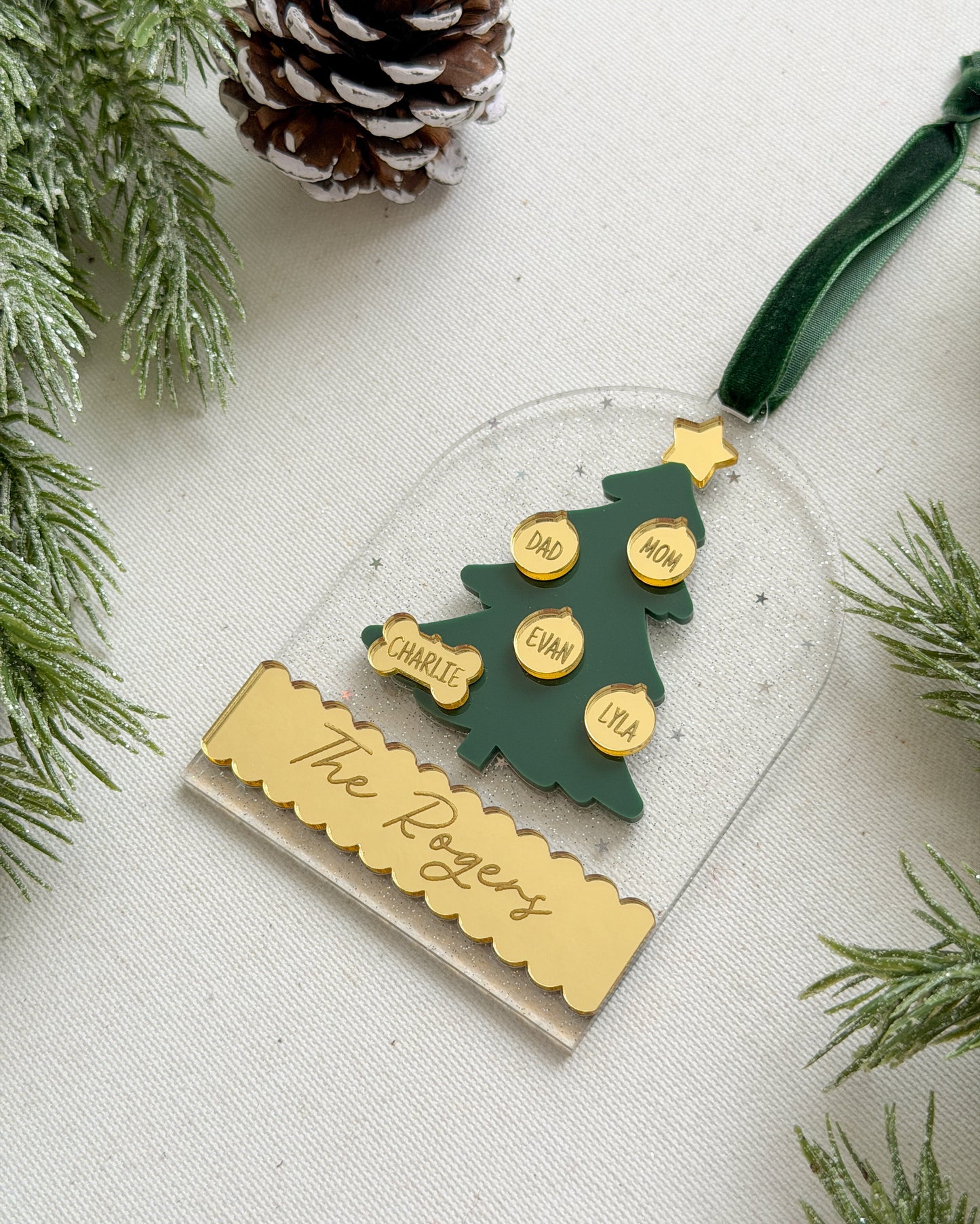 Our Family Christmas Tree Ornament