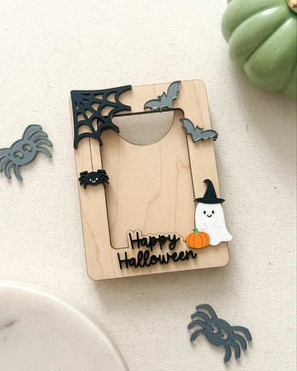 Happy Halloween Magnet Picture Frame