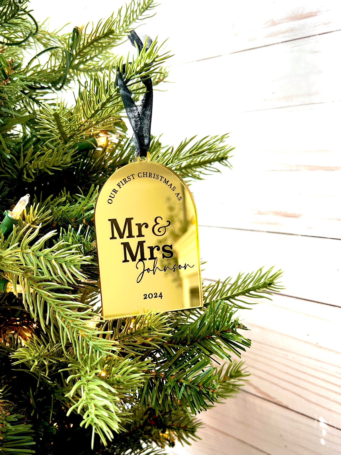 First Christmas Married Ornament