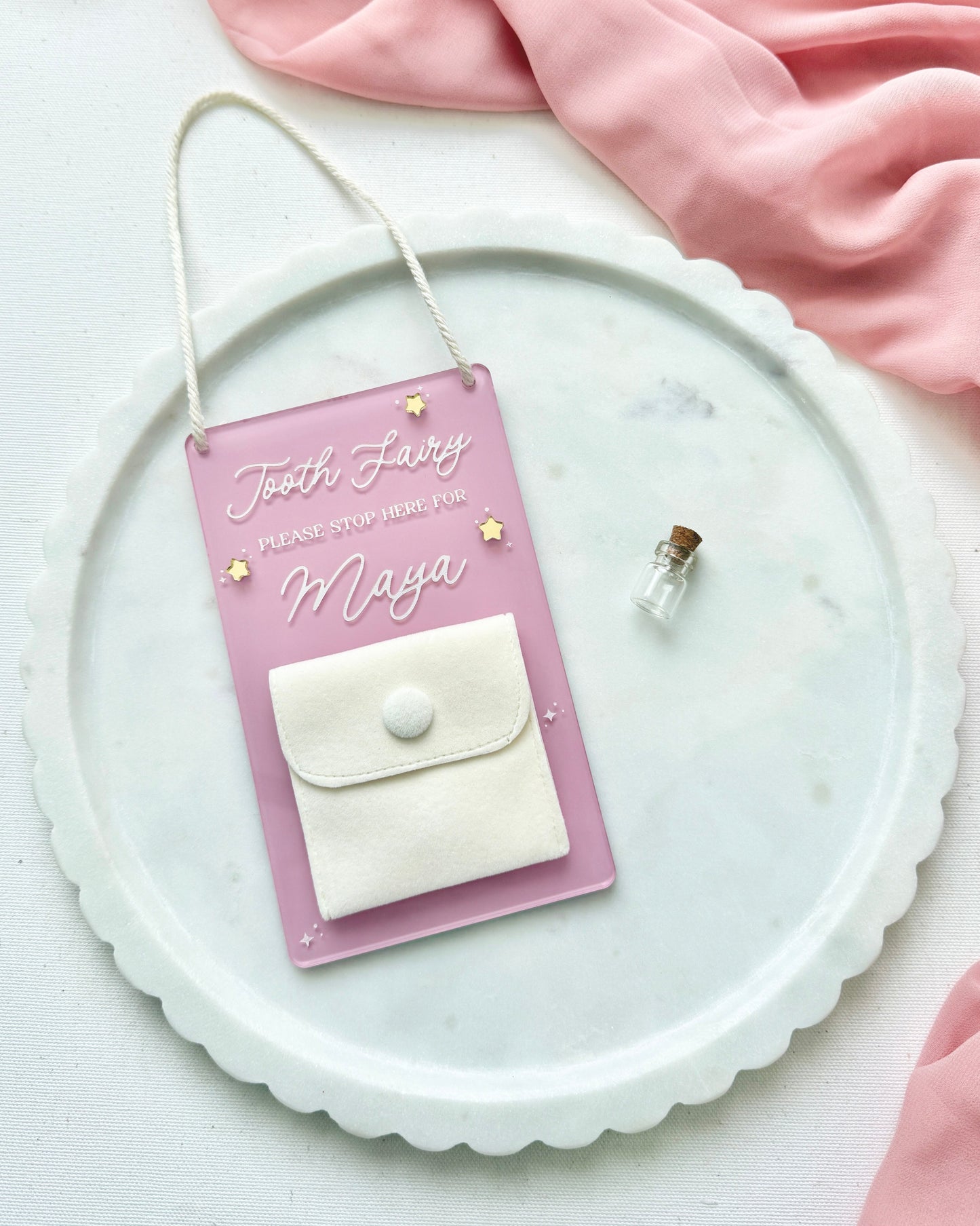 Dreamy Tooth Fairy Sign with Bottle