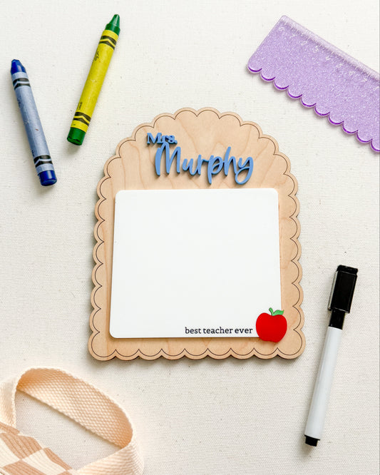Reusable Teacher Dry Eraser Note Pad