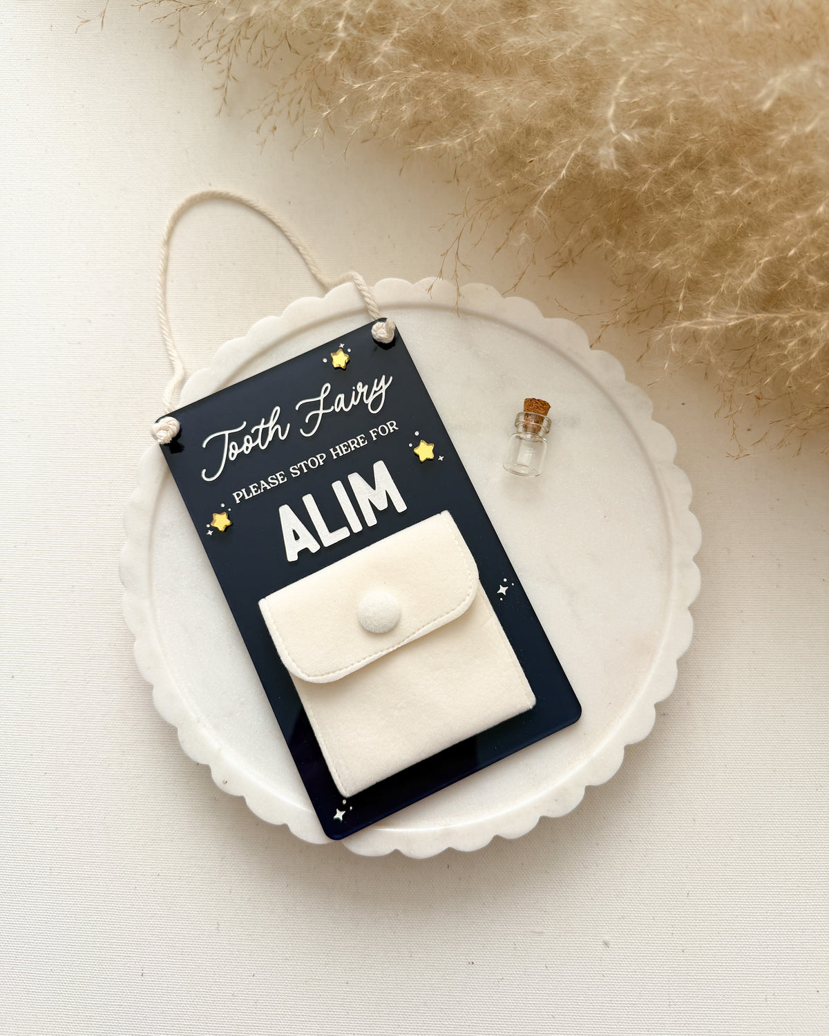 Dreamy Tooth Fairy Sign with Bottle