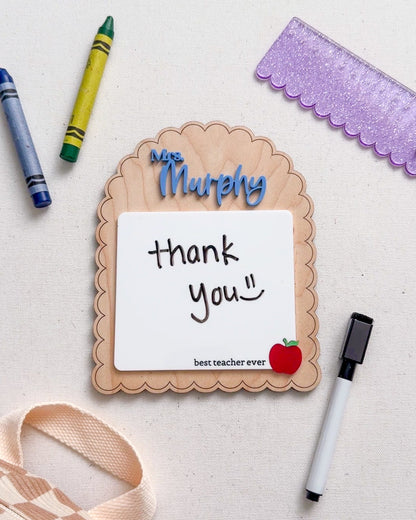 Reusable Teacher Dry Eraser Note Pad
