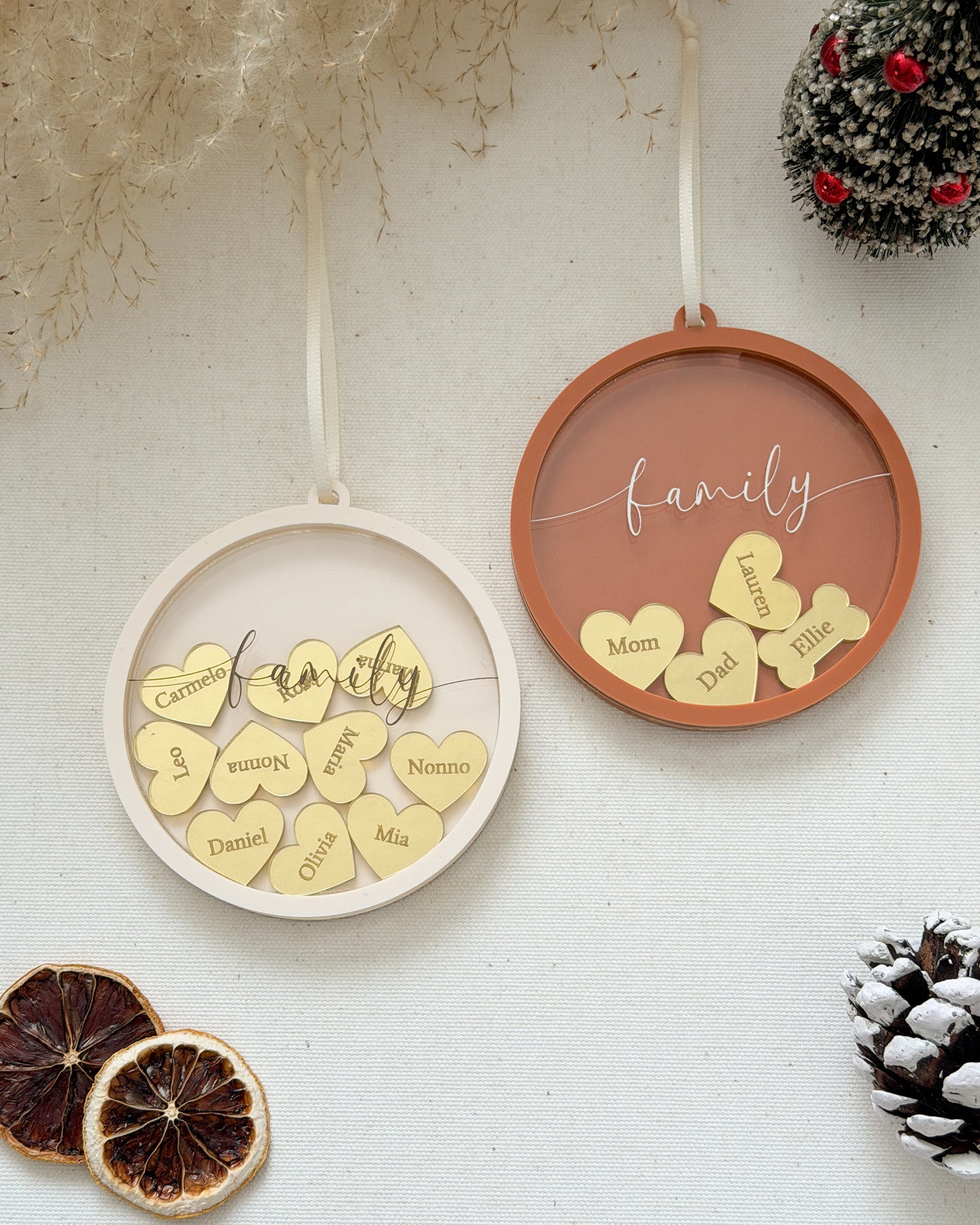 Our Little Family Circle Ornament