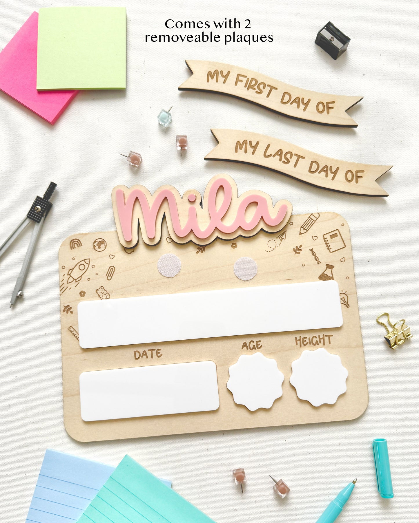 My First and Last Day of School Sign