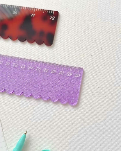 Personalized Scallop Ruler