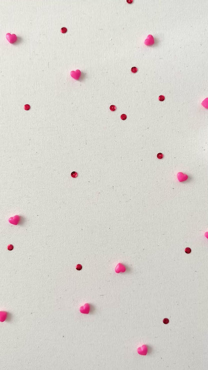 Valentine's Day Ticket Basket Tag